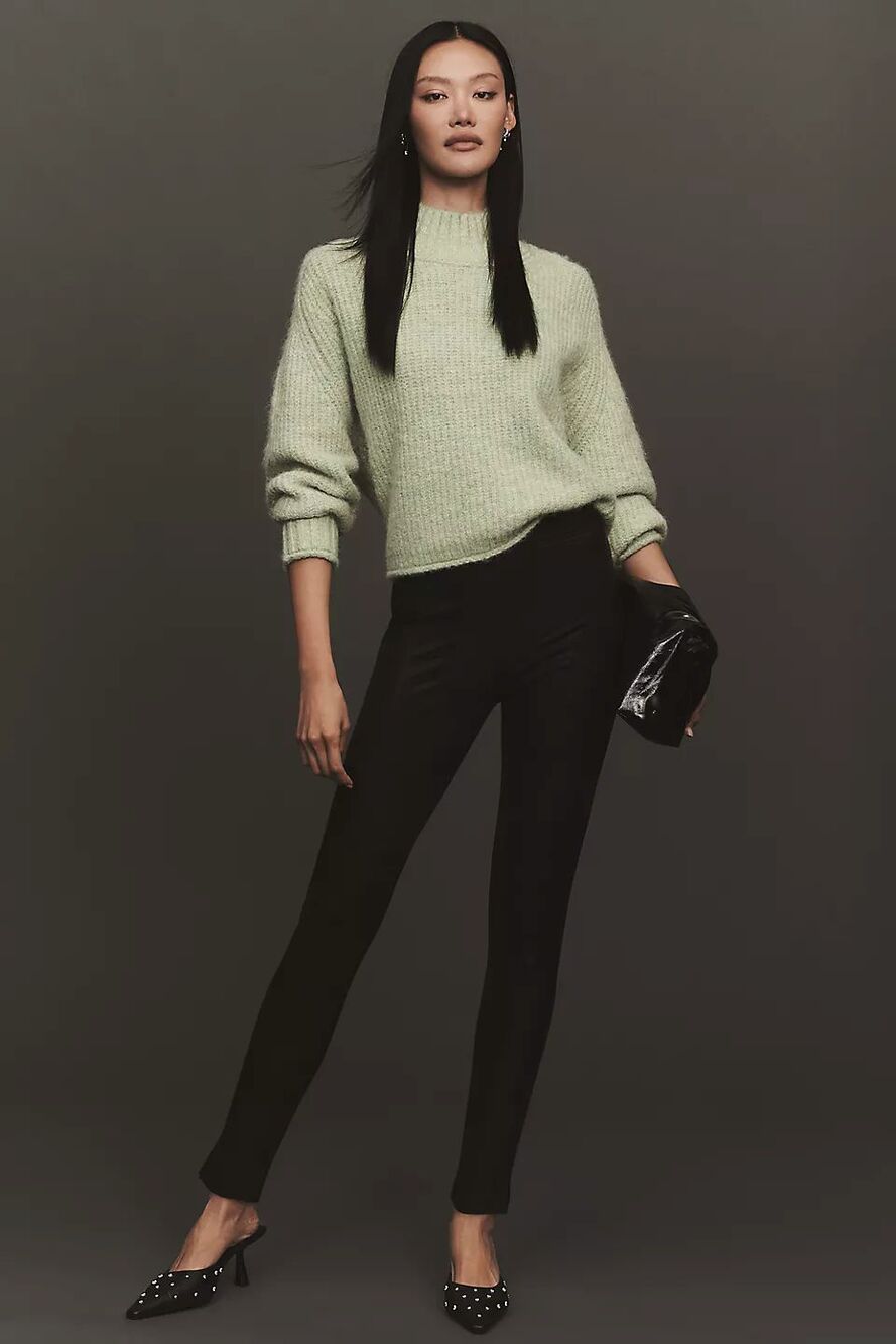 NWT Anthropologie Sanctuary Faux Leather Leggings M